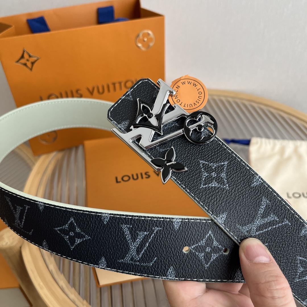 Louis Vuitton LV Initiales 40mm Reversible Belt - FashionPlug