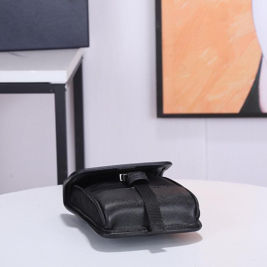 Prada Re-Nylon And Saffiano Leather Smartphone Case - FashionPlug