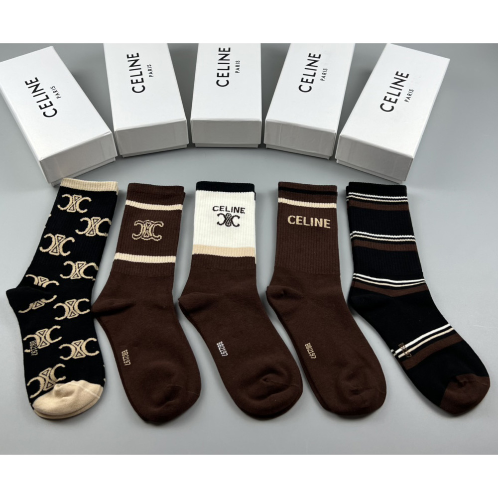 Celine Socks/Box - FashionPlug