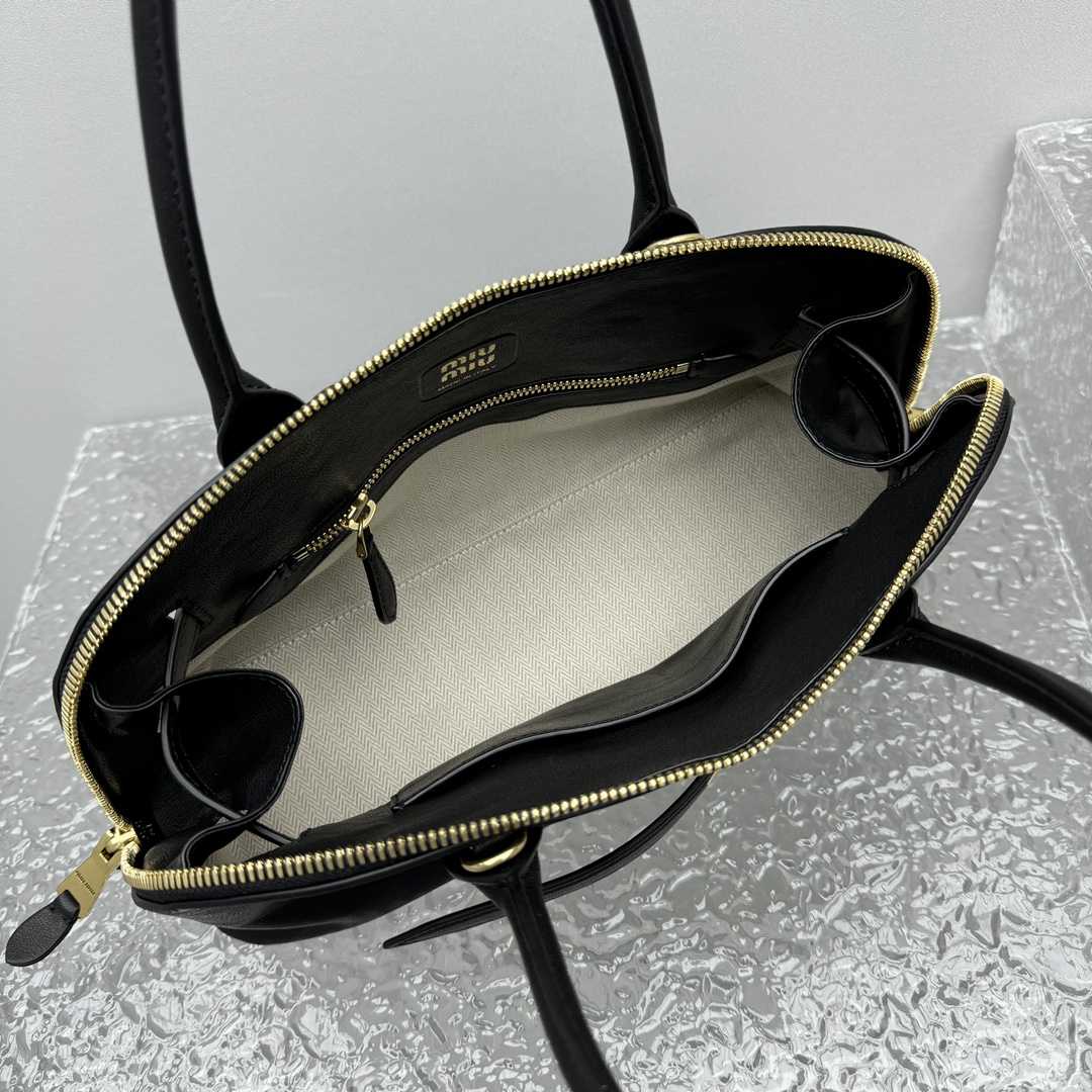 Miu Miu Aventure Nappa Leather Top-handle Bag - FashionPlug