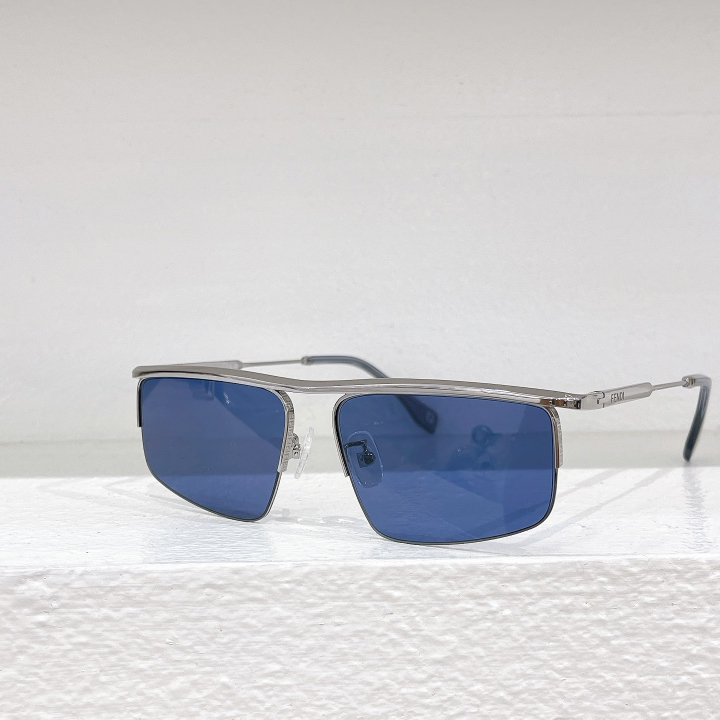 Fendi Travel Ruthenium-colored Metal Sunglasses   FE40141U  - FashionPlug