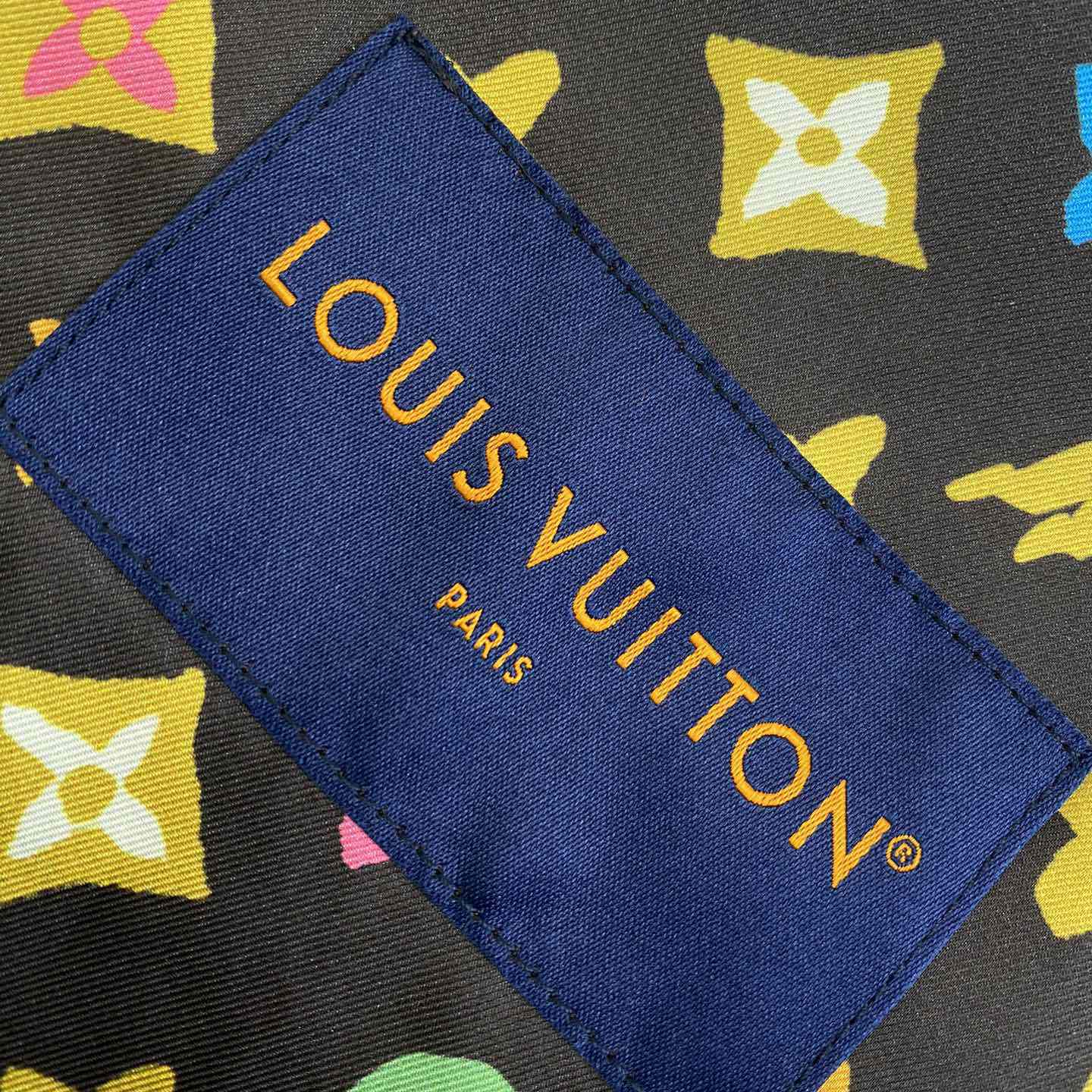 Louis Vuitton Cotton Aviator Jacket With Monogram Fleece Collar   - FashionPlug