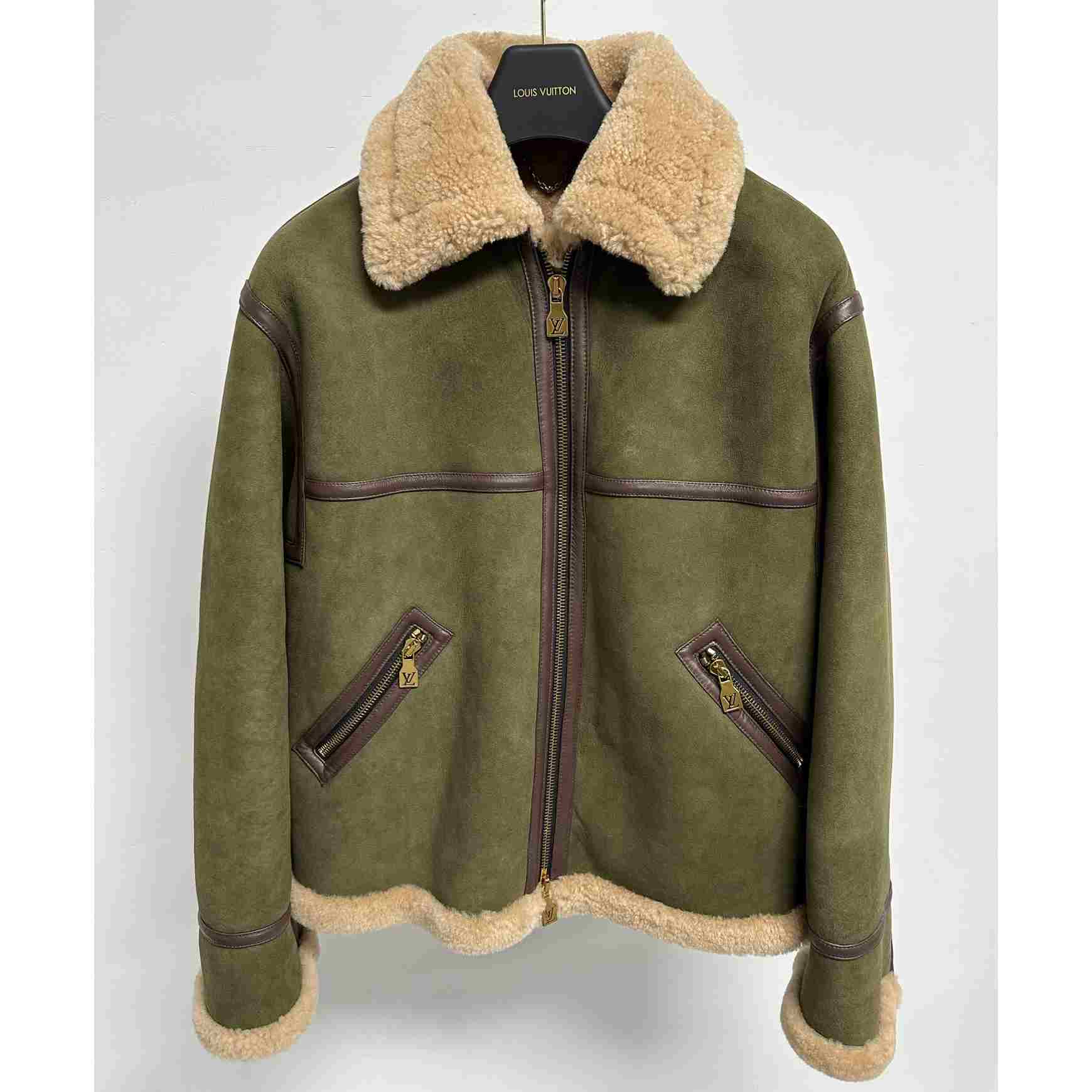 Louis Vuitton Shearling Bombardier   1AFIMP - FashionPlug