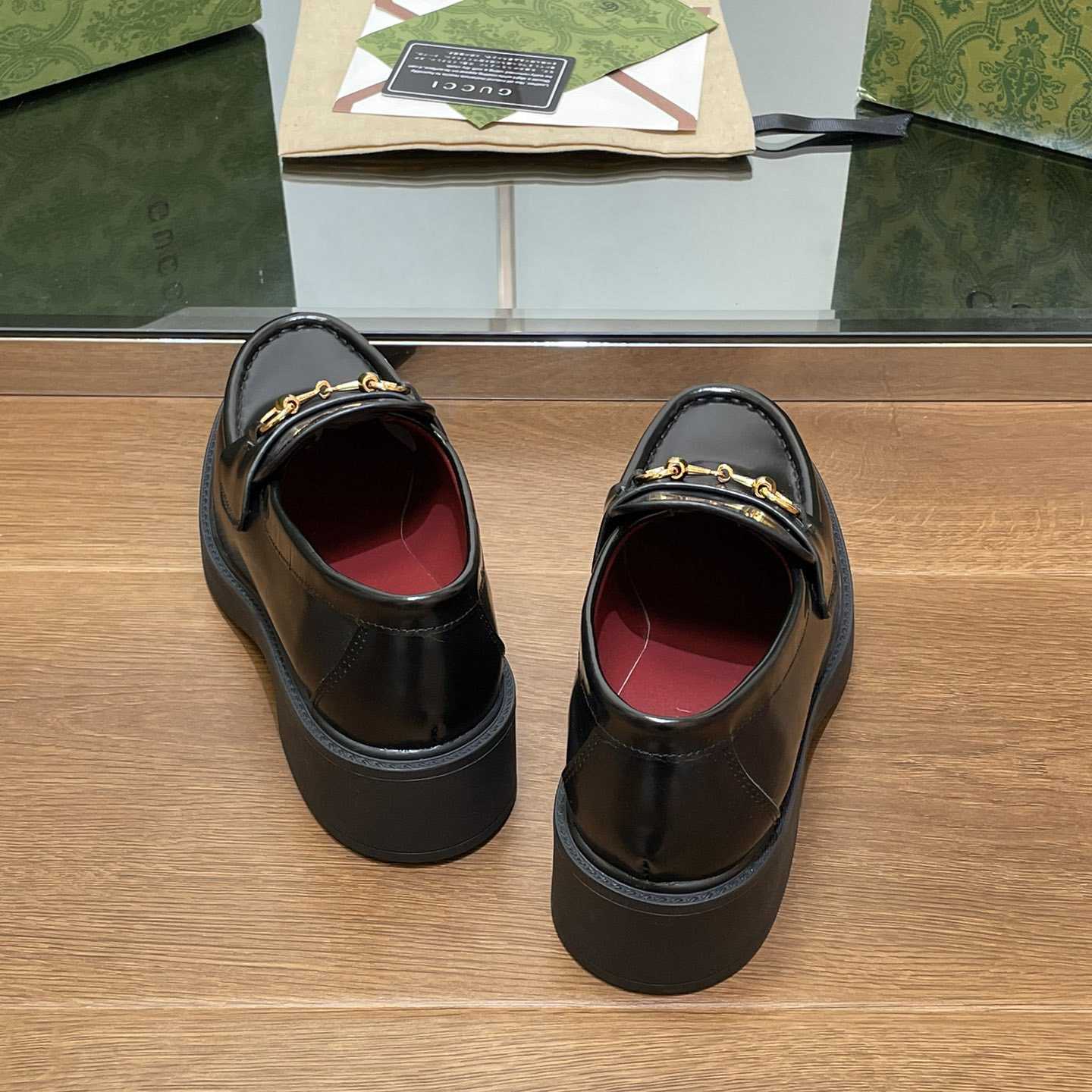 Gucci Women's Loafer With Horsebit - FashionPlug