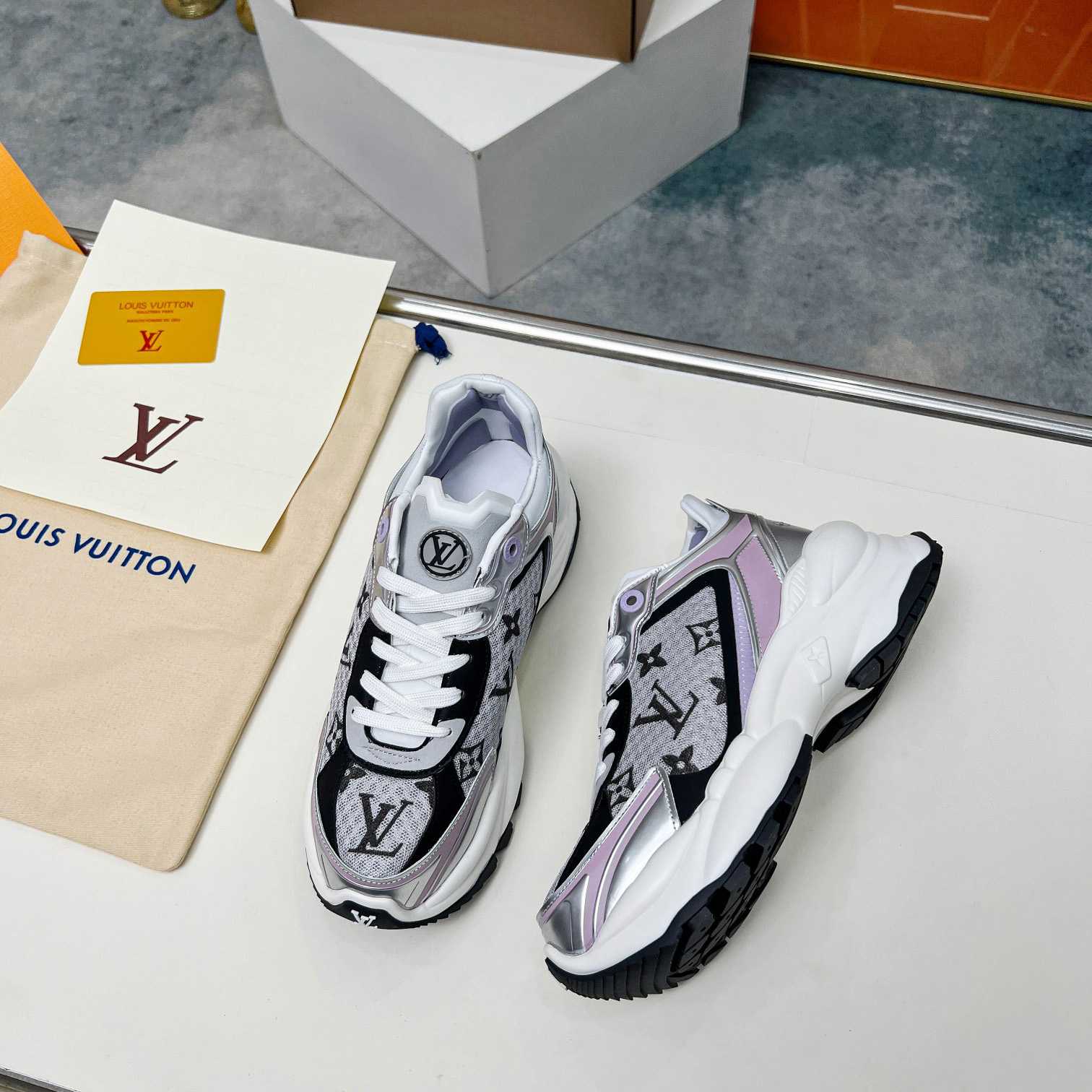 Louis Vuitton Run 55 Sneaker        1AD2PF - FashionPlug