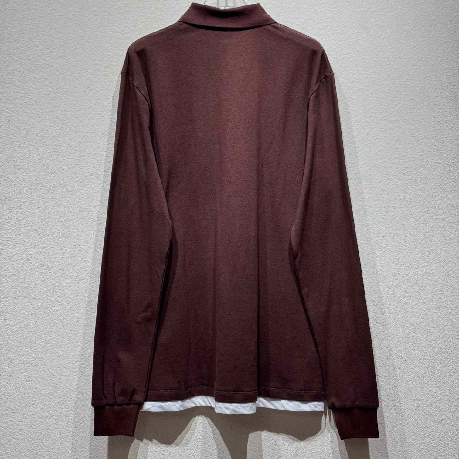 Miu Miu Piqué And Jersey Polo Shirt - FashionPlug
