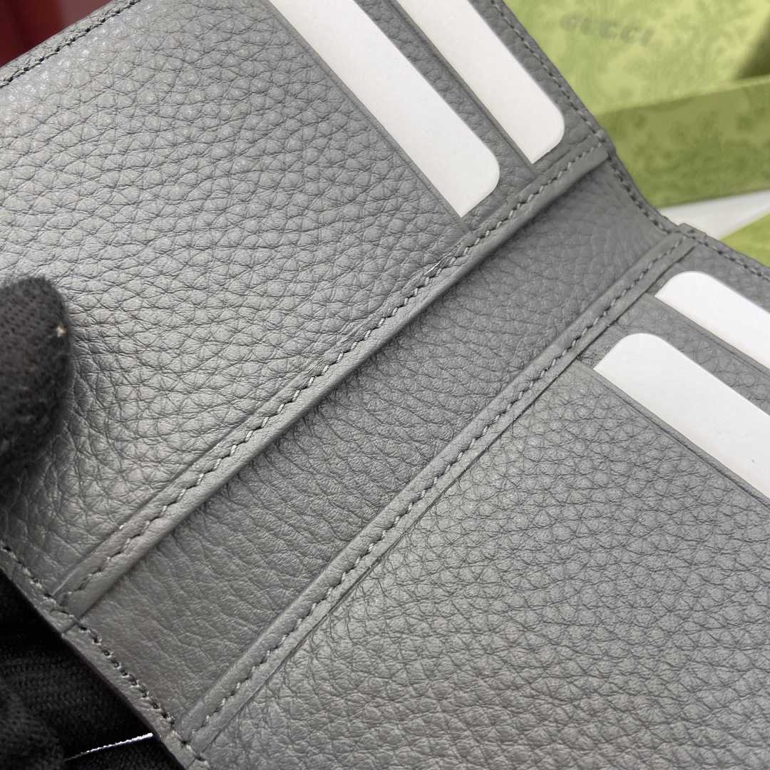 Gucci Card Case With GG Shadow - FashionPlug
