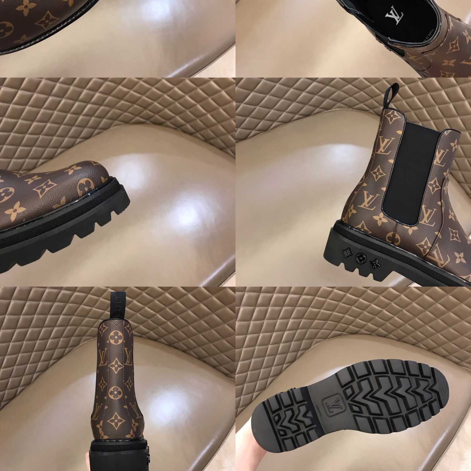 Louis Vuitton Men's Ankle Boots - FashionPlug