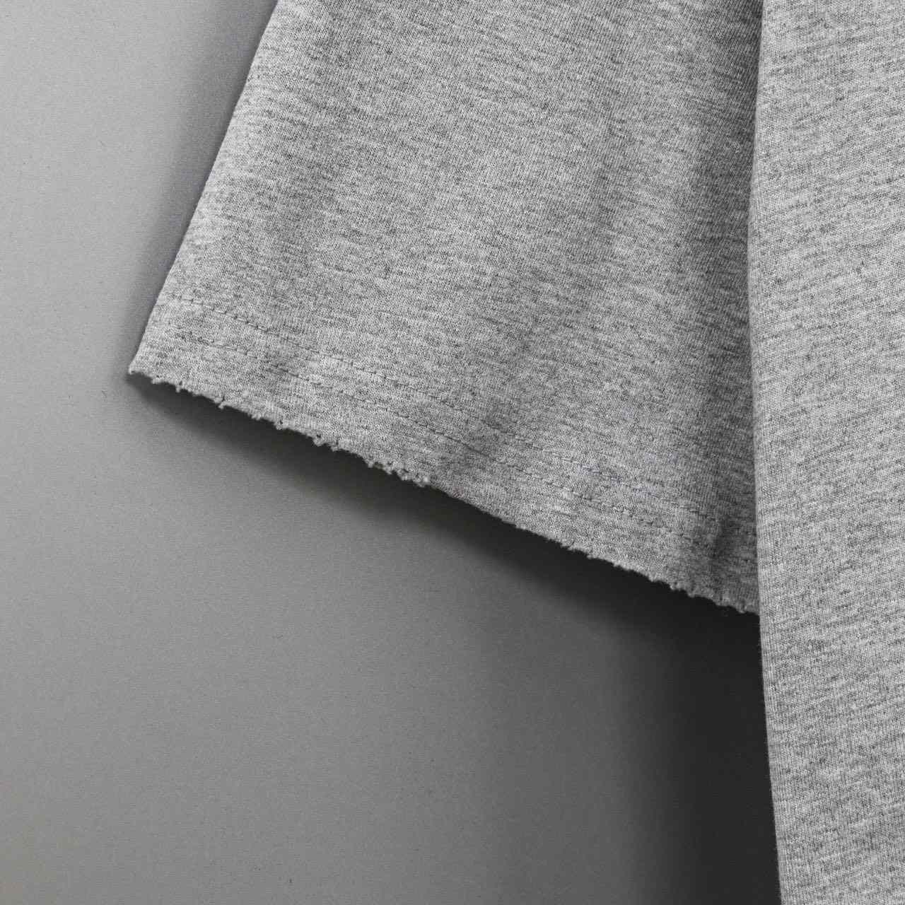 Balenciaga Planet Earth T-Shirt Oversized In Heather Grey  - FashionPlug