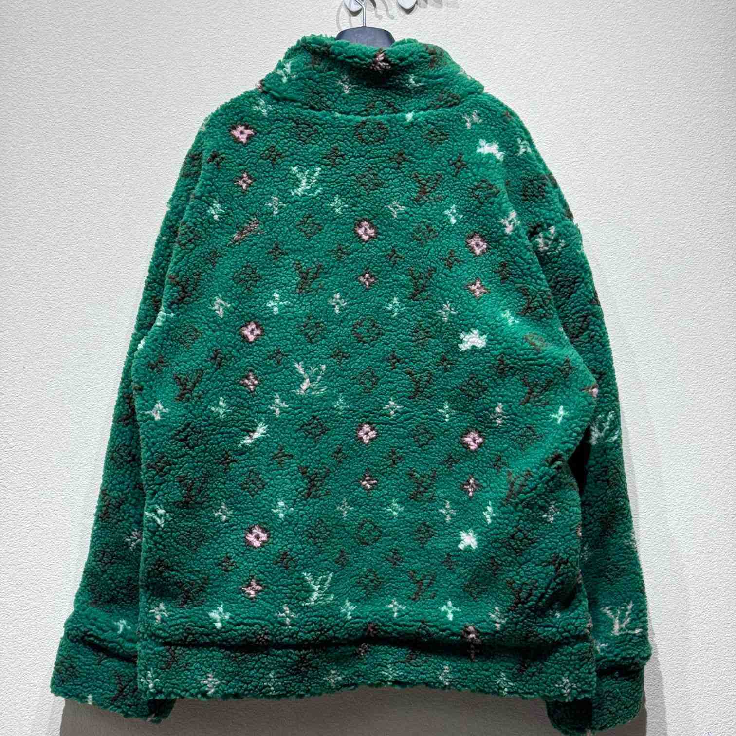 Louis Vuitton by Tyler, the Creator Monogram Fleece Blouson - FashionPlug