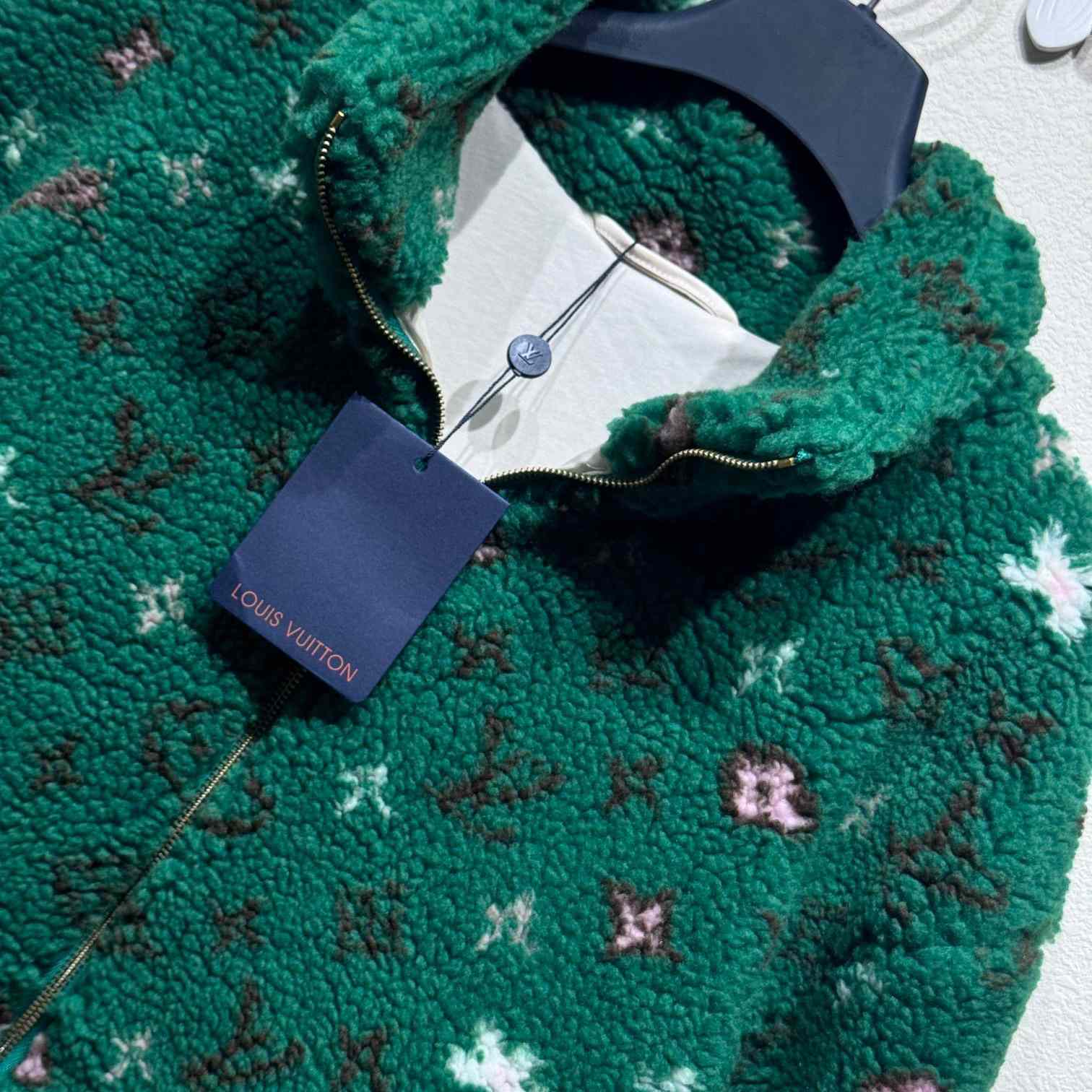 Louis Vuitton by Tyler, the Creator Monogram Fleece Blouson - FashionPlug