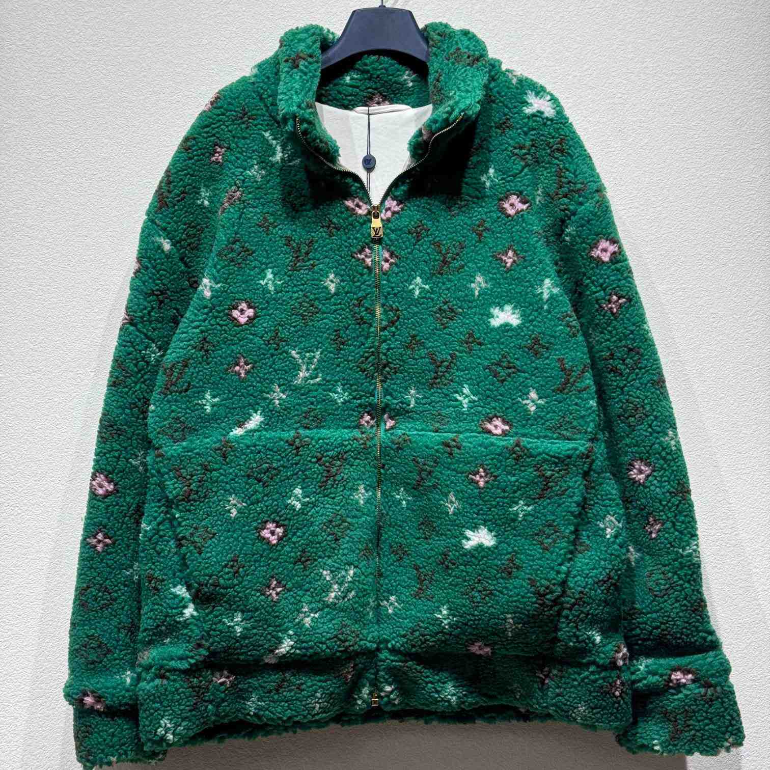Louis Vuitton by Tyler, the Creator Monogram Fleece Blouson - FashionPlug