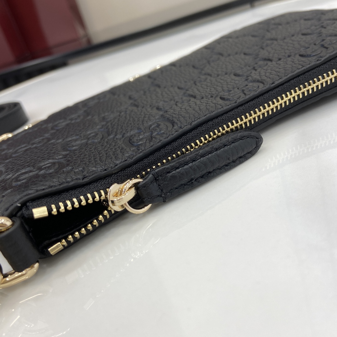 Gucci GG Emblem Super Mini Bag - FashionPlug