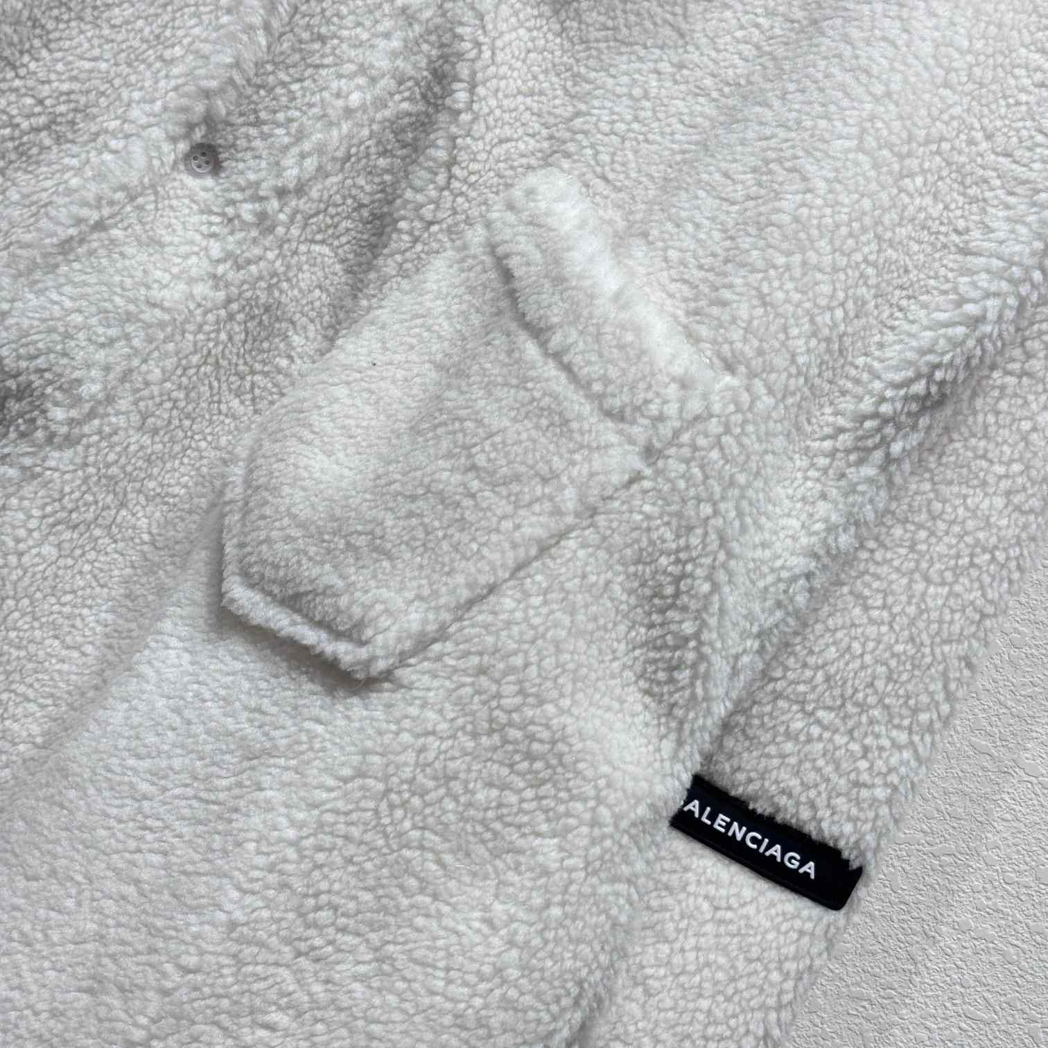 Balenciaga Teddy Overshirt - FashionPlug