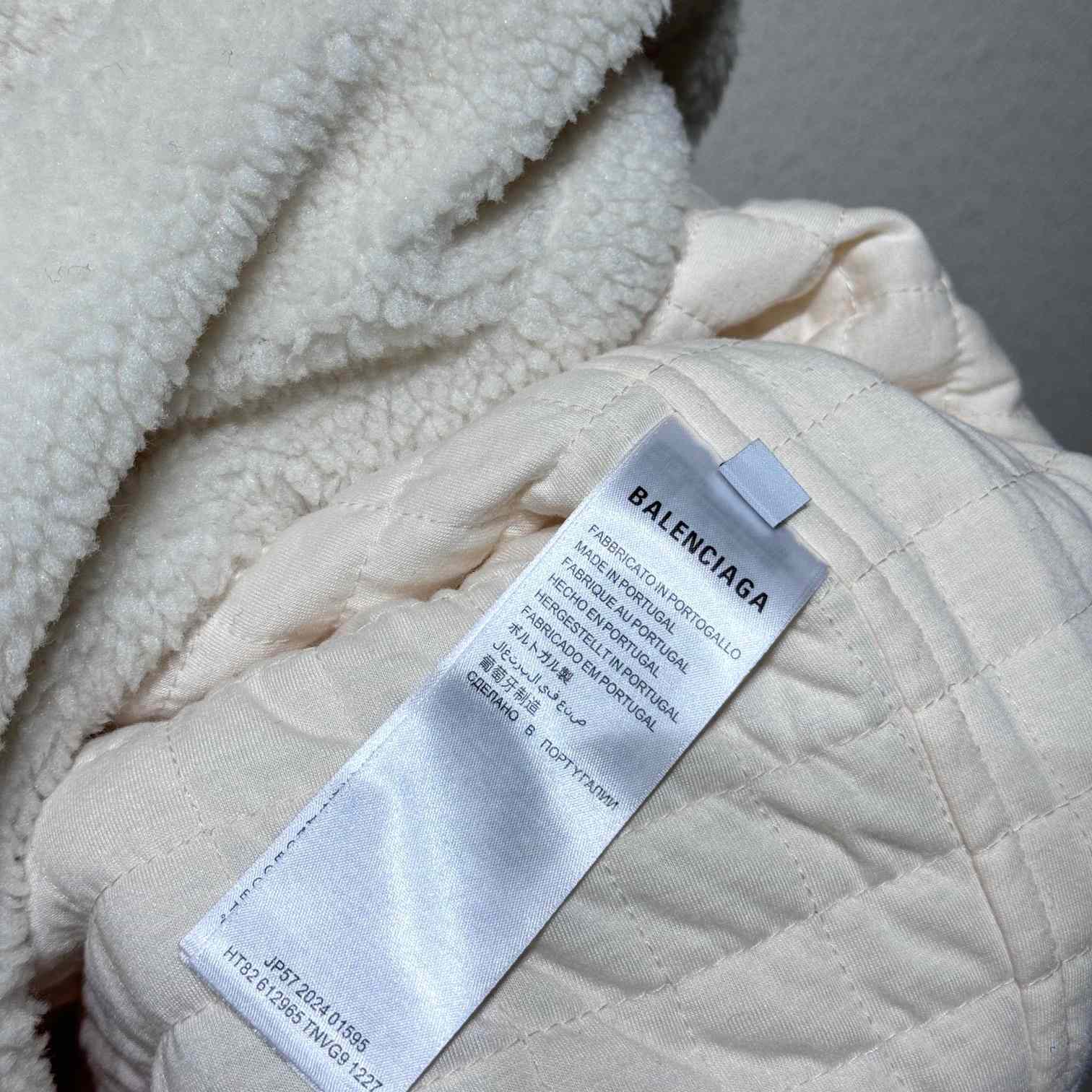 Balenciaga Teddy Overshirt - FashionPlug