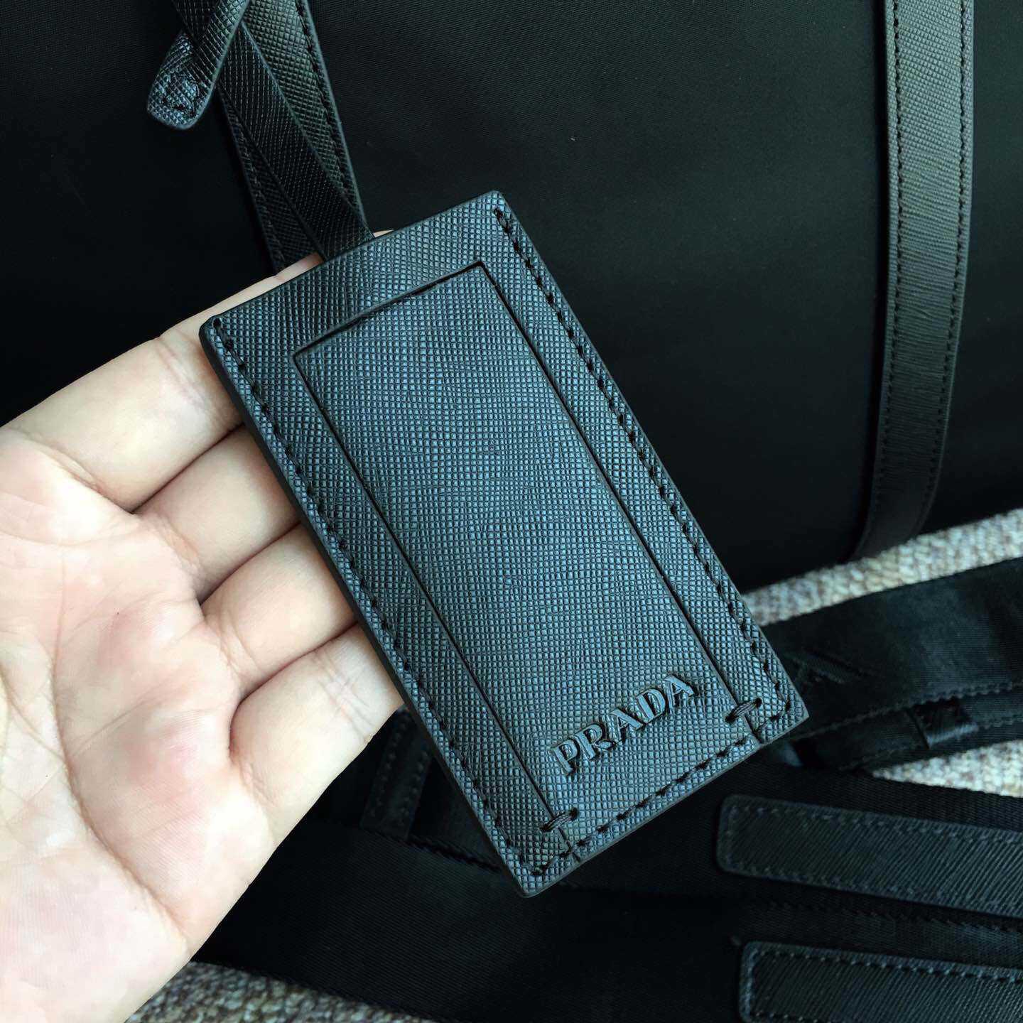 Prada Nylon Slim Briefcase Work Bag (36*28*6.5cm) - FashionPlug