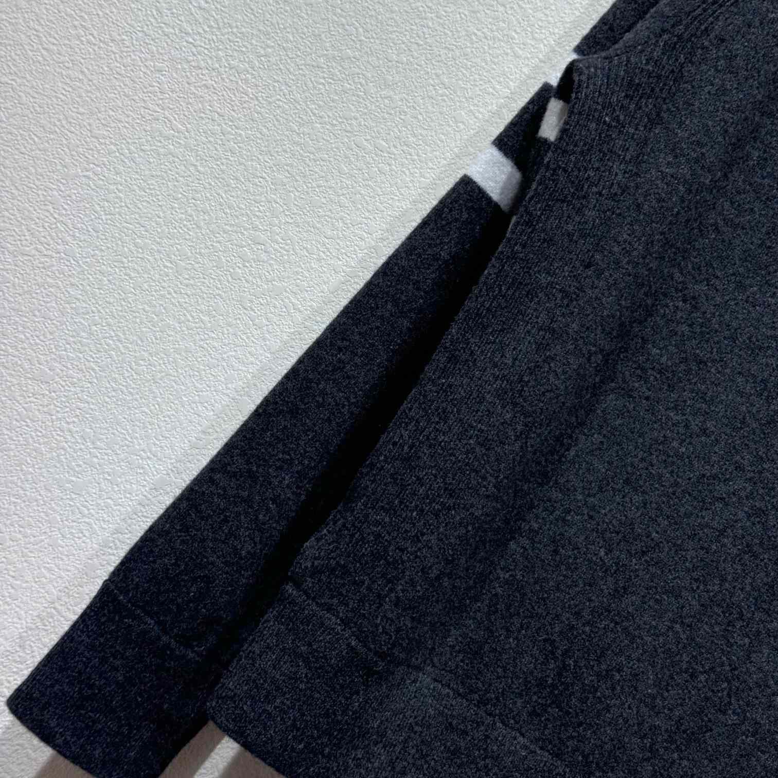 Thom Browne Knitted Zip Hoodie - FashionPlug