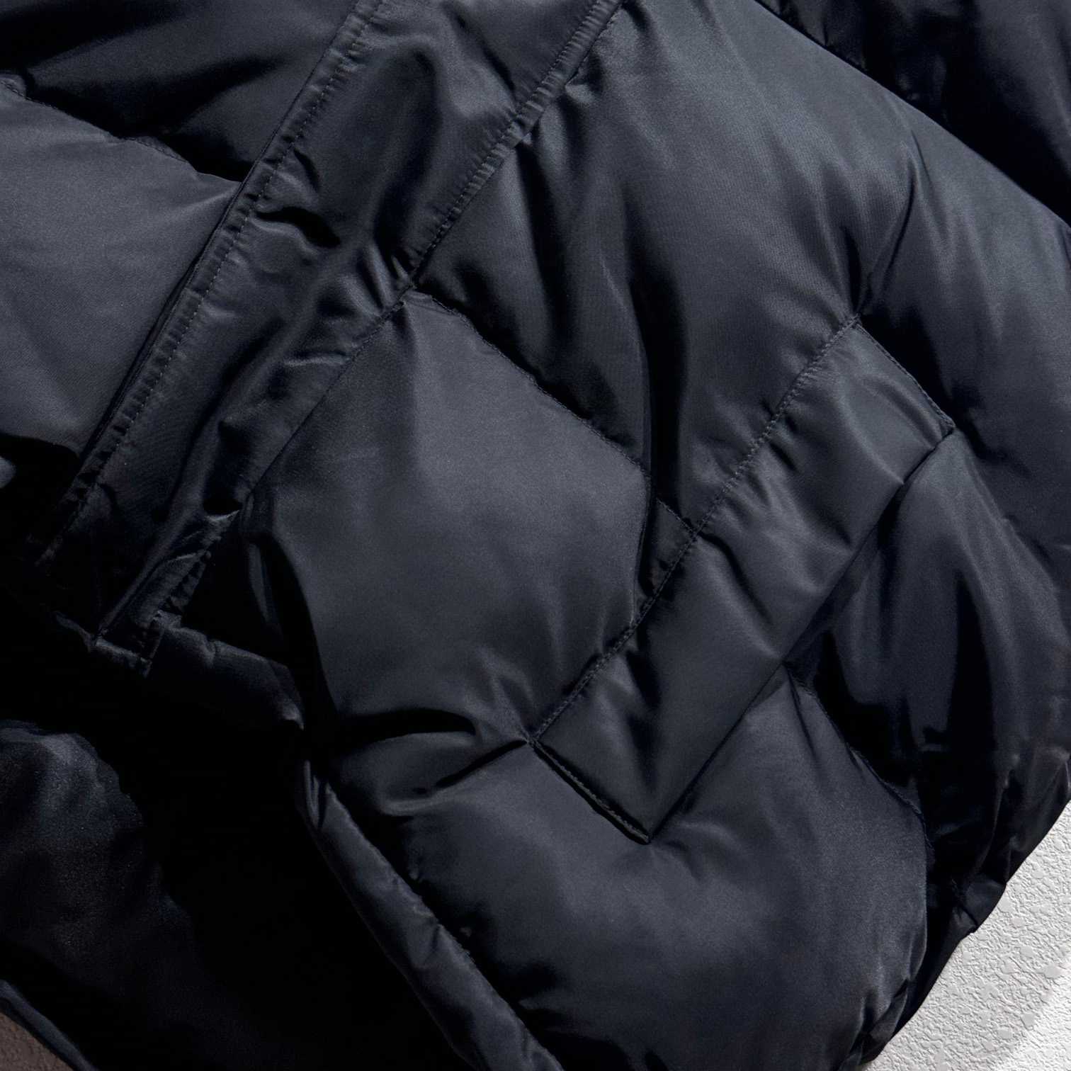 Balenciaga Political Campaign Cocoon Puffer Gilet - FashionPlug