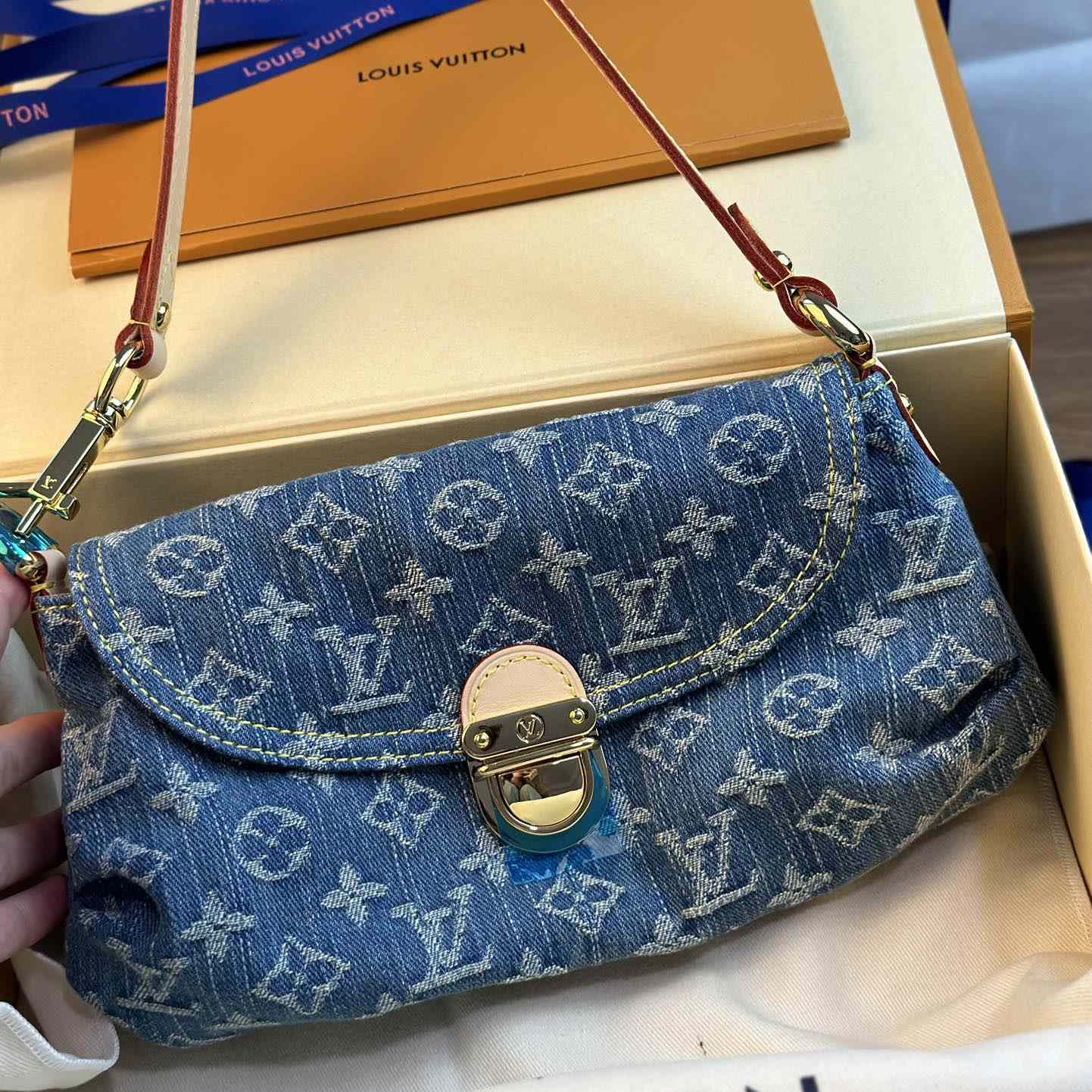 Louis Vuitton 2006 Mini Pleaty Shoulder Bag - FashionPlug
