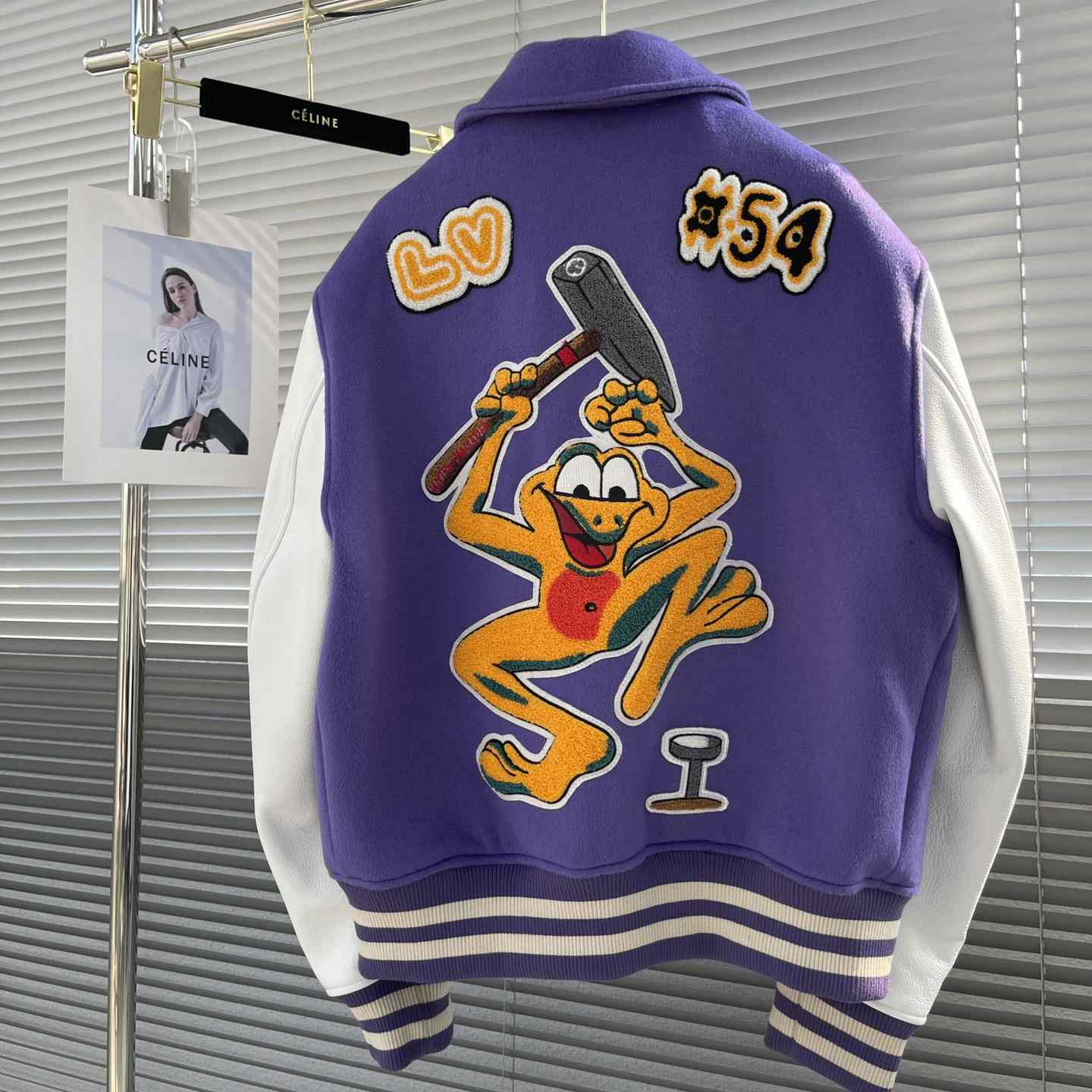 Louis Vuitton Mix Leather Hooded Blouson   1AFIRA - FashionPlug