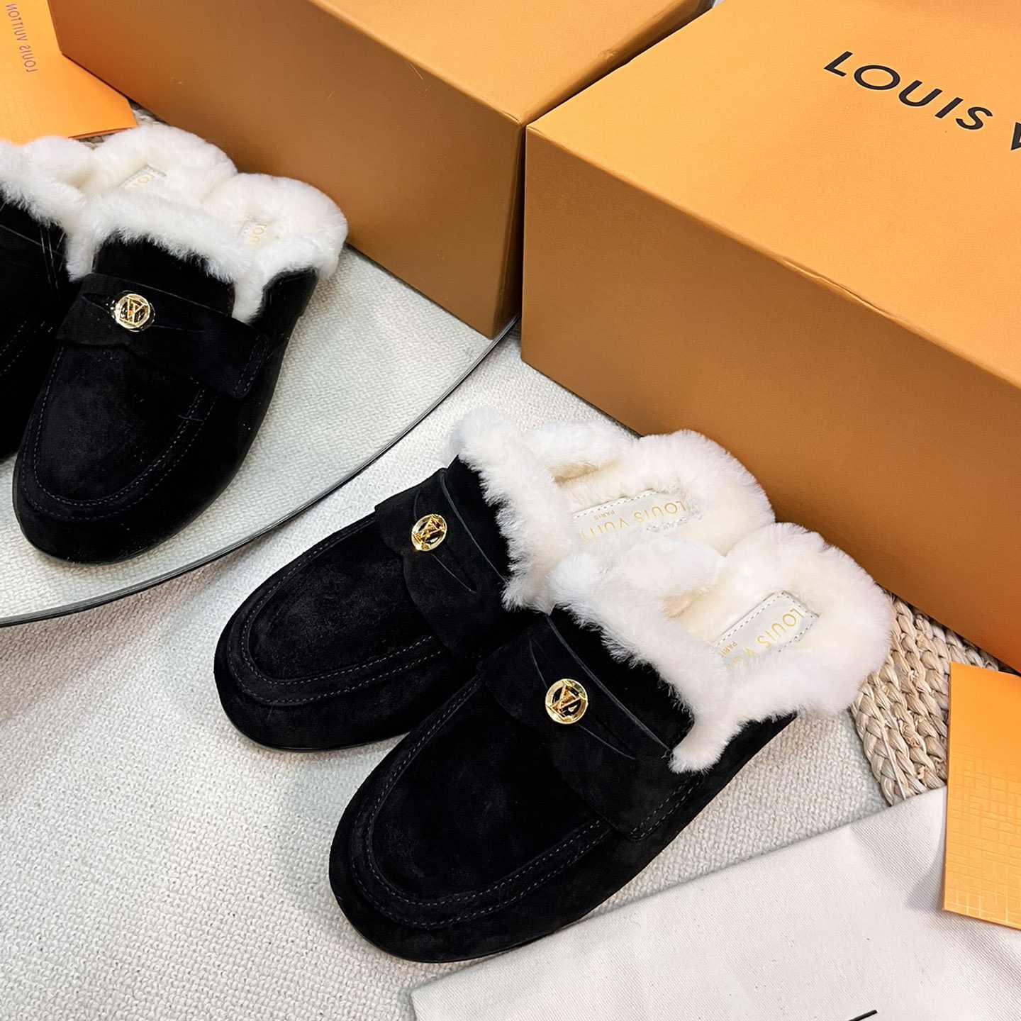 Louis Vuitton Soho Open Back Loafer   1ADC9A - FashionPlug