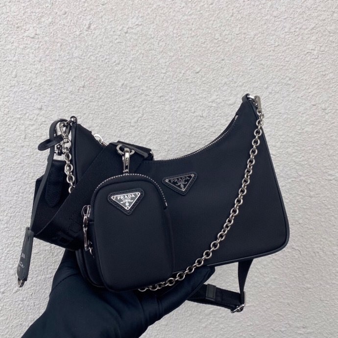 Prada Re-Edition 2005 Re-Nylon Bag  22-12-6cm - FashionPlug