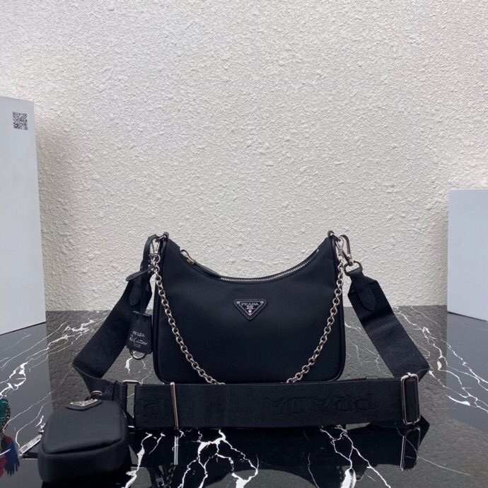 Prada Re-Edition 2005 Re-Nylon Bag  22-12-6cm - FashionPlug