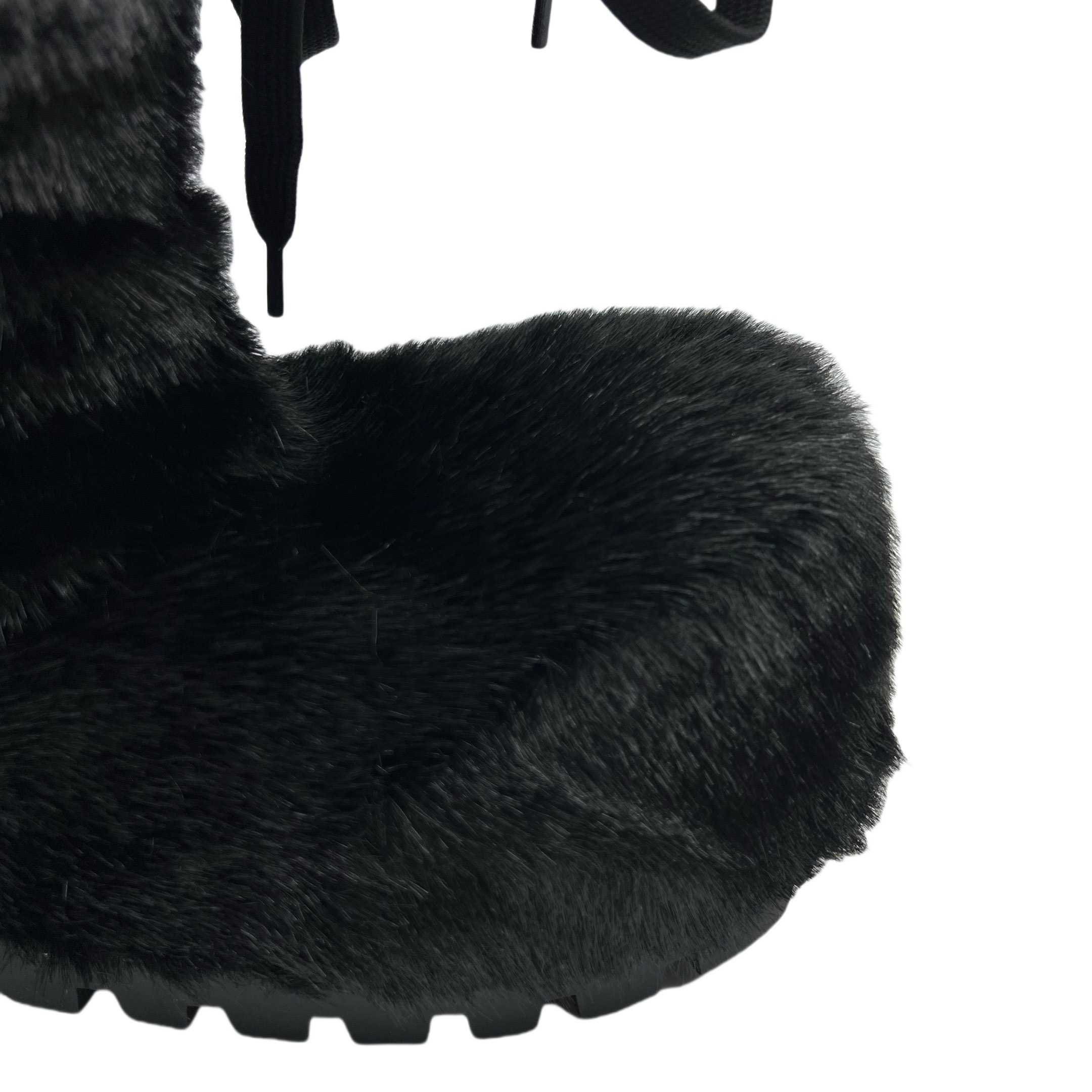 Balenciaga Alaska Low Faux-fur Boots - FashionPlug