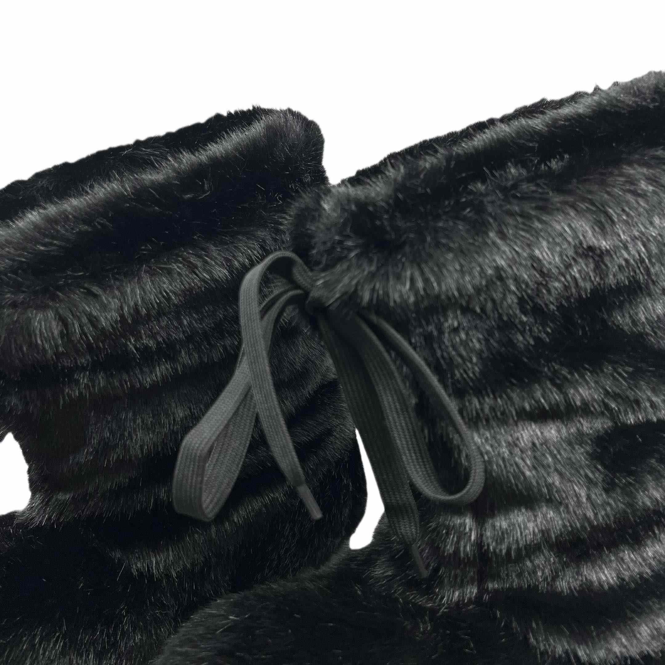 Balenciaga Alaska Low Faux-fur Boots - FashionPlug