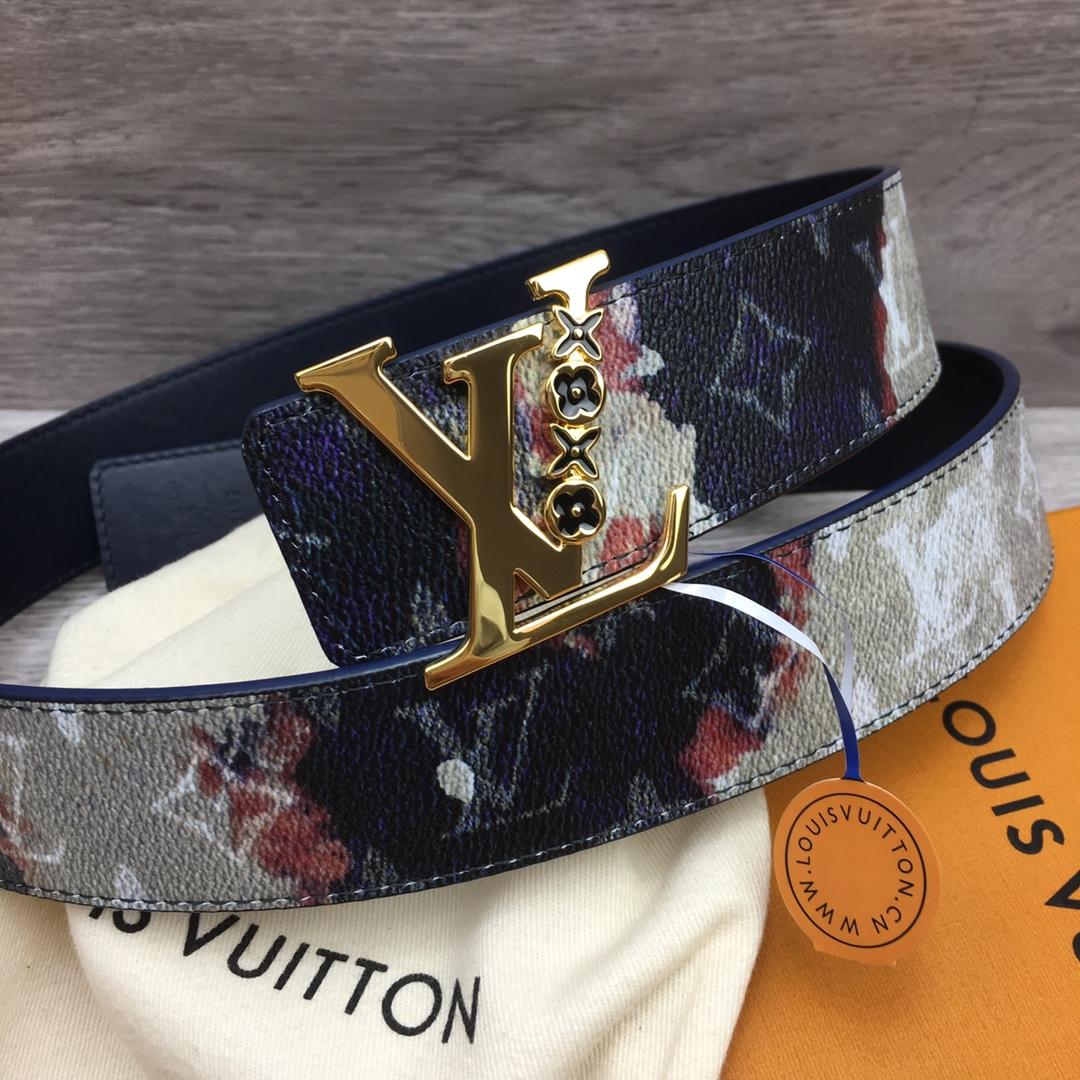 Louis Vuitton LV Initiales 40mm Reversible Belt - FashionPlug