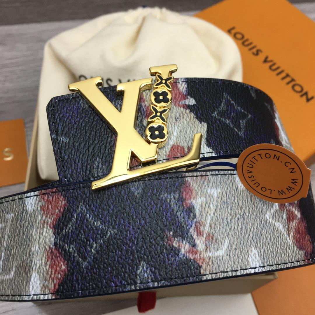 Louis Vuitton LV Initiales 40mm Reversible Belt - FashionPlug
