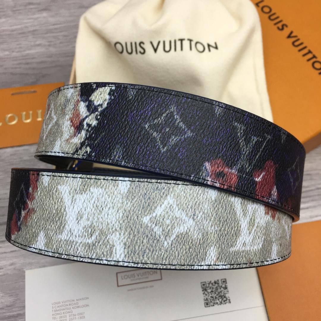 Louis Vuitton LV Initiales 40mm Reversible Belt - FashionPlug