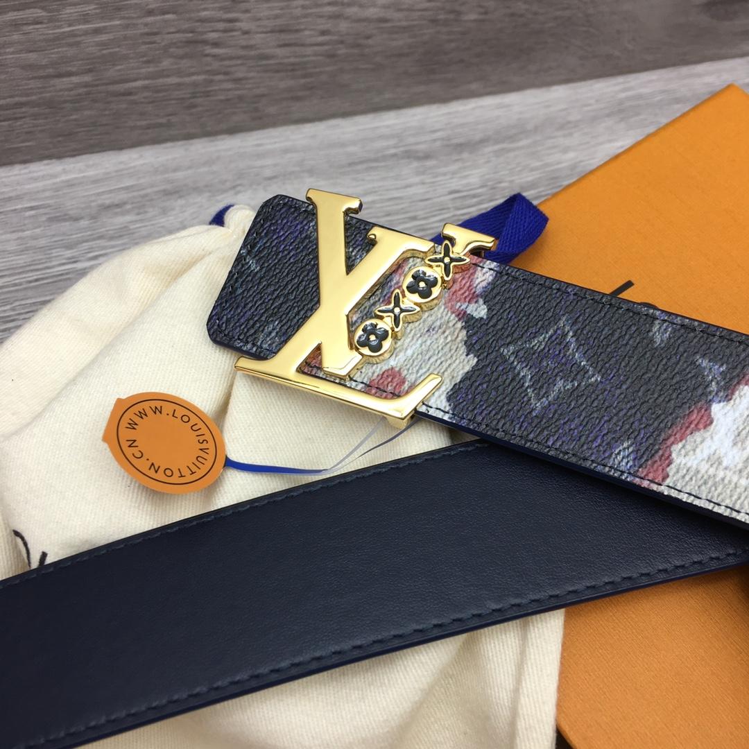 Louis Vuitton LV Initiales 40mm Reversible Belt - FashionPlug