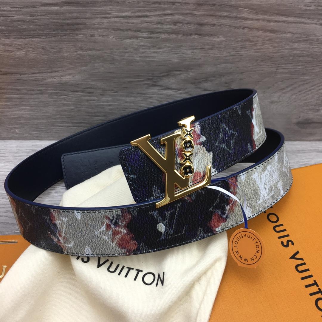 Louis Vuitton LV Initiales 40mm Reversible Belt - FashionPlug