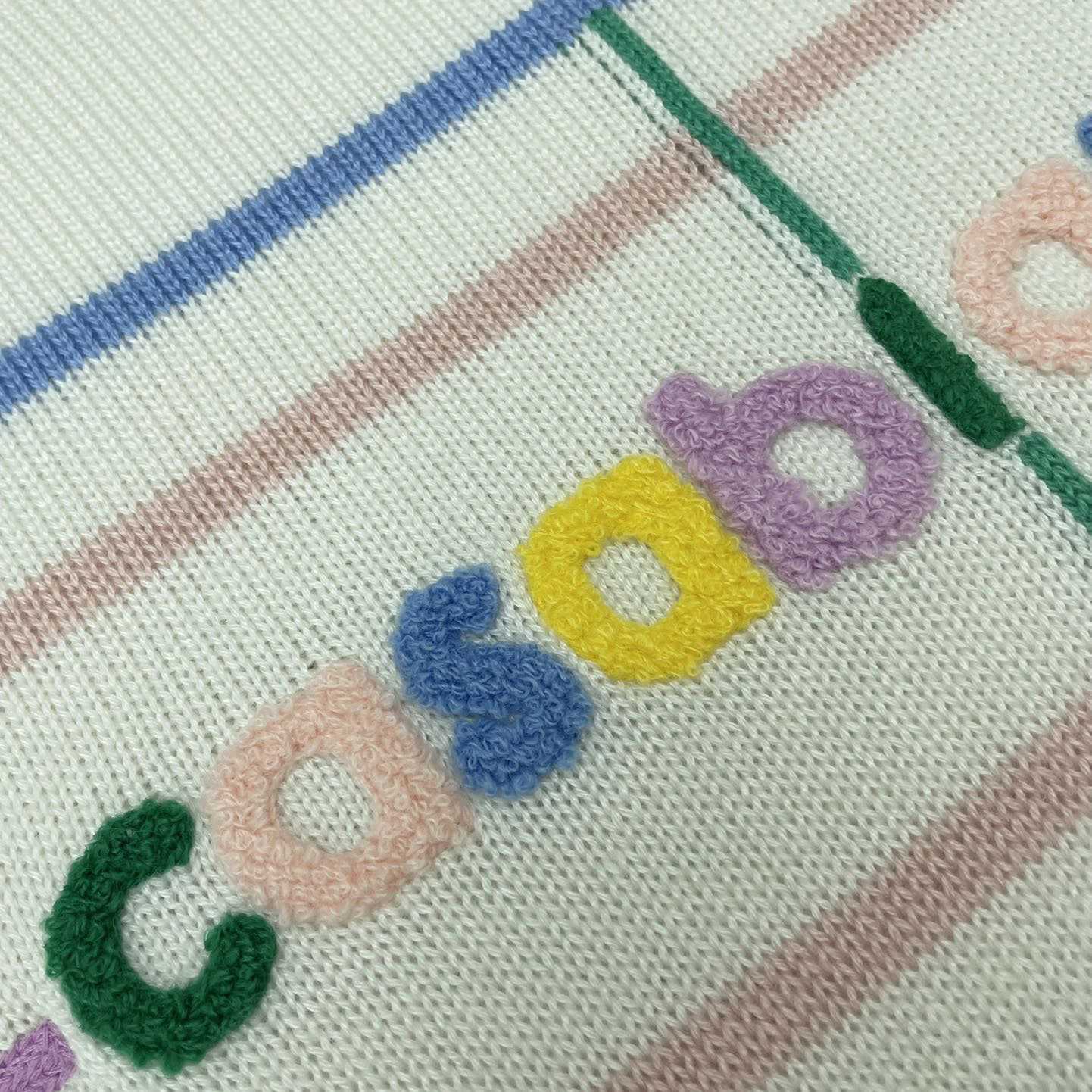 Casablanca Court Logo-Intarsia Knitted Jumper   D0062 - FashionPlug
