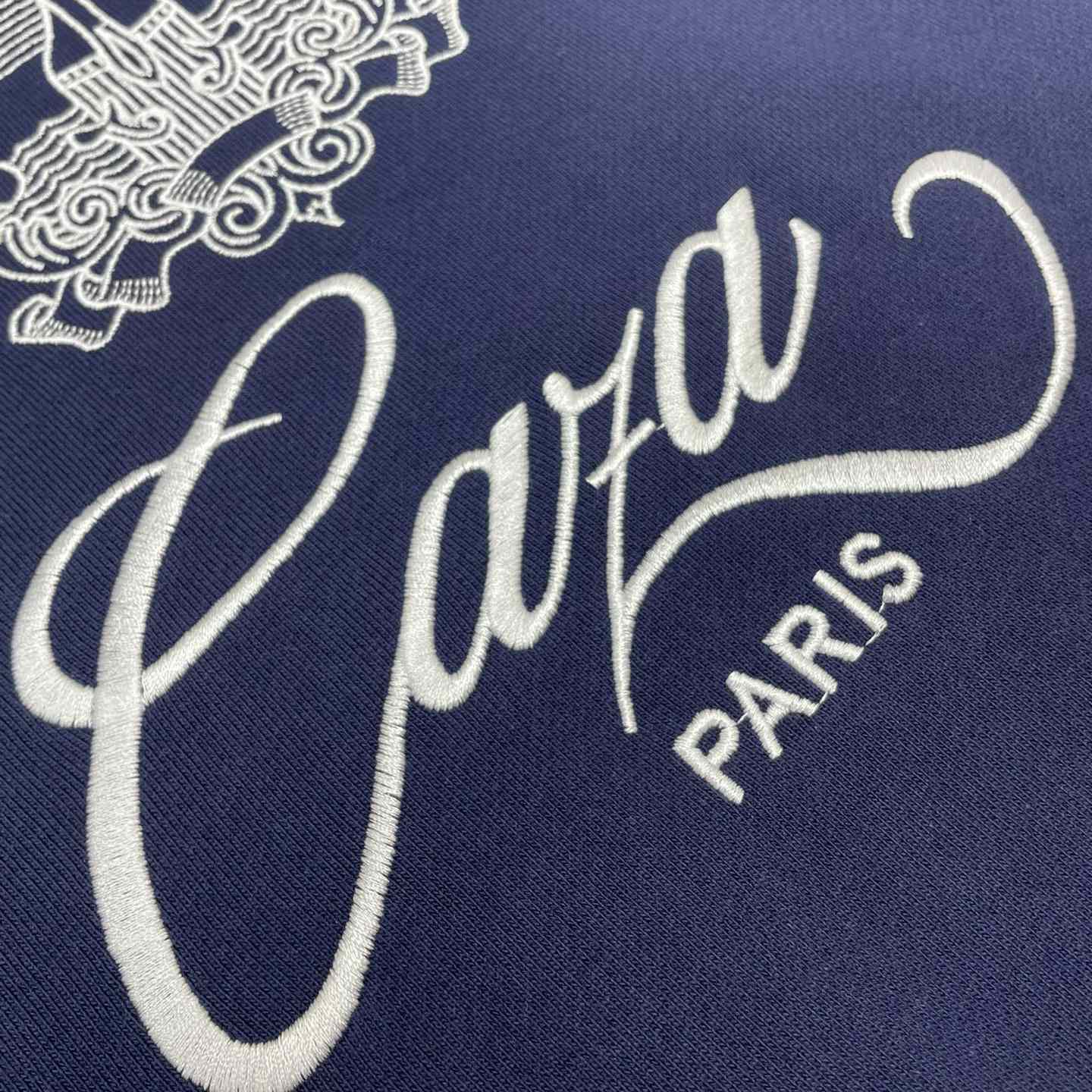 Casablanca Embroidered-logo Organic Cotton Sweatshirt   c671 - FashionPlug