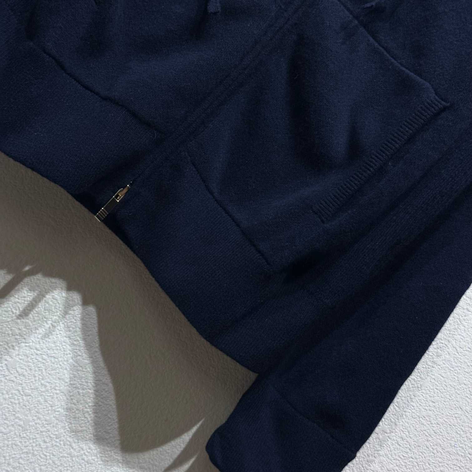 Thom Browne Knitted Zip Hoodie - FashionPlug