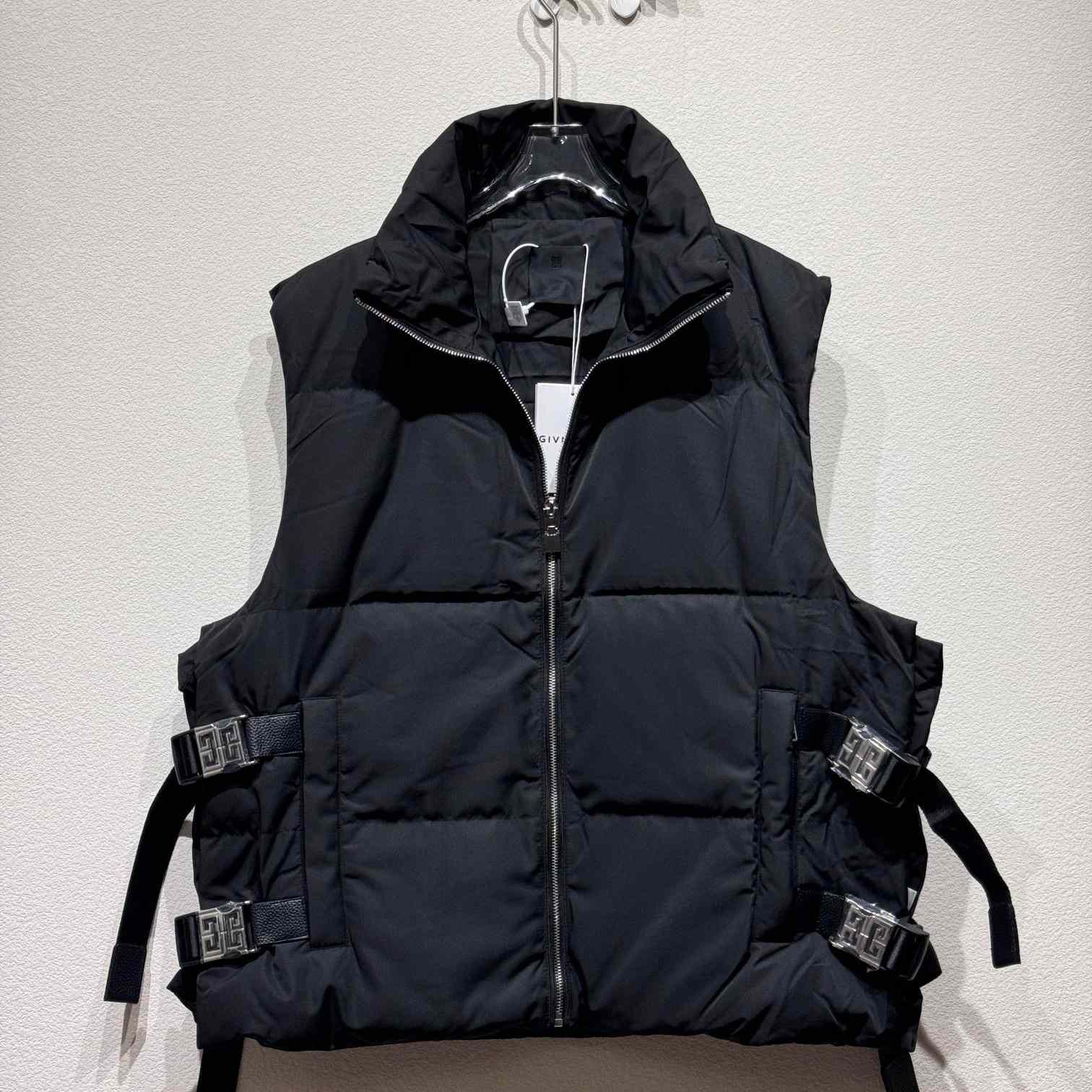 Givenchy 4g Buckle Puffer Vest - FashionPlug