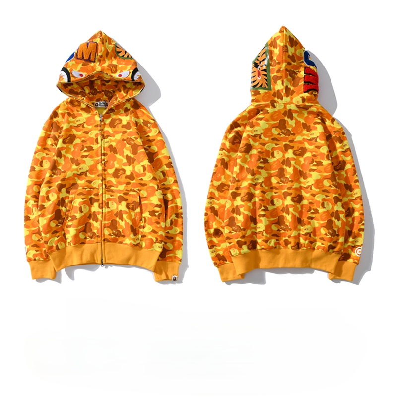 Bape x Pubg Shark Full Zip Hoodie  - FashionPlug