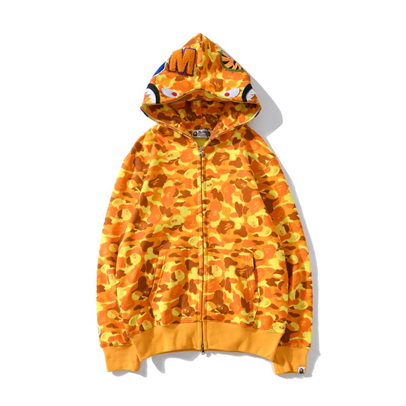 Bape x Pubg Shark Full Zip Hoodie  - FashionPlug