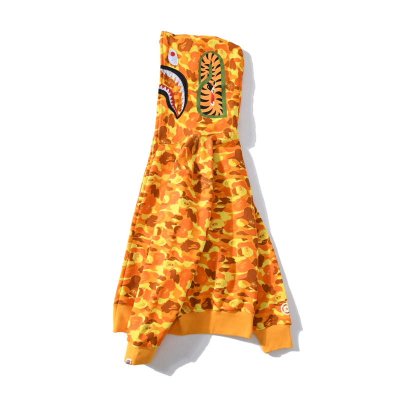 Bape x Pubg Shark Full Zip Hoodie  - FashionPlug