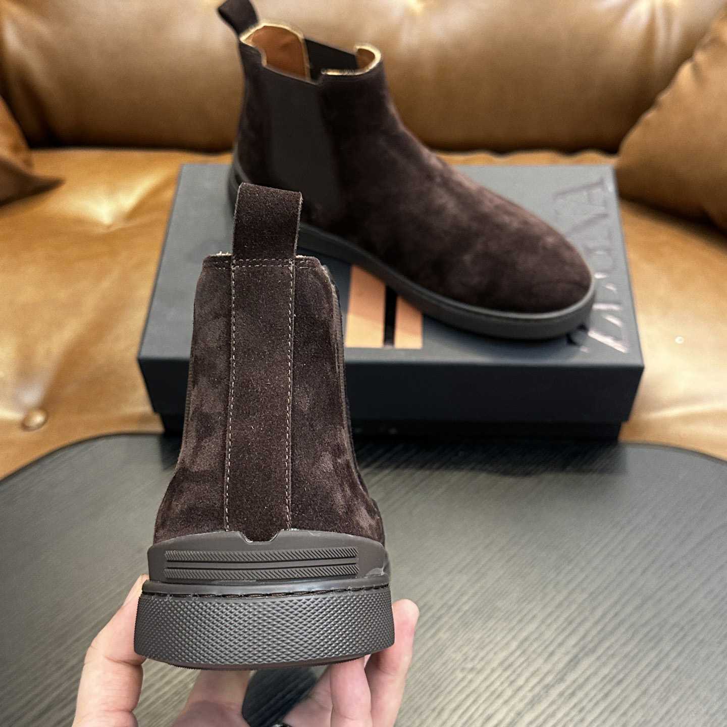 Zegna Suede Boots - FashionPlug