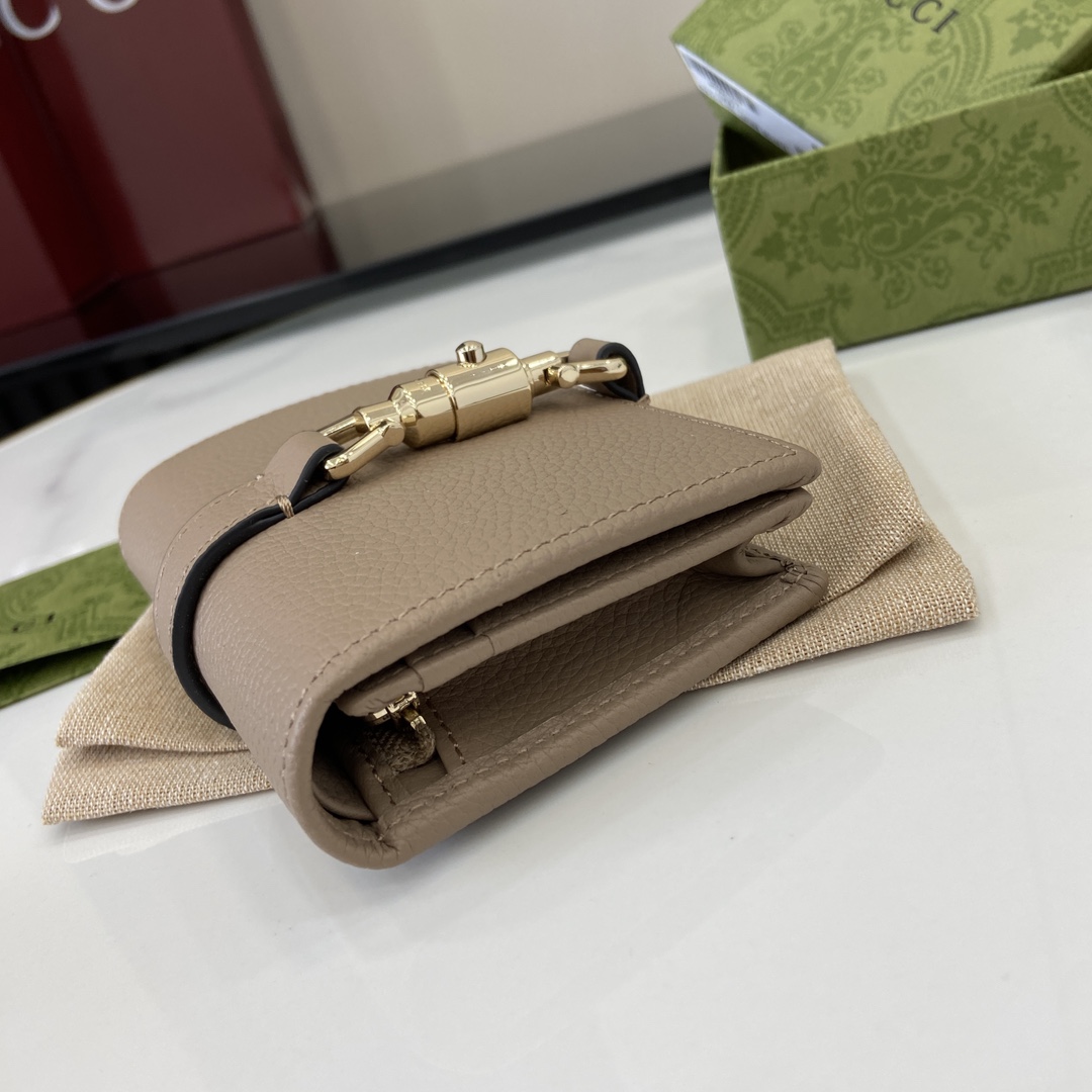 Gucci Jackie 1961 Card Case Wallet - FashionPlug