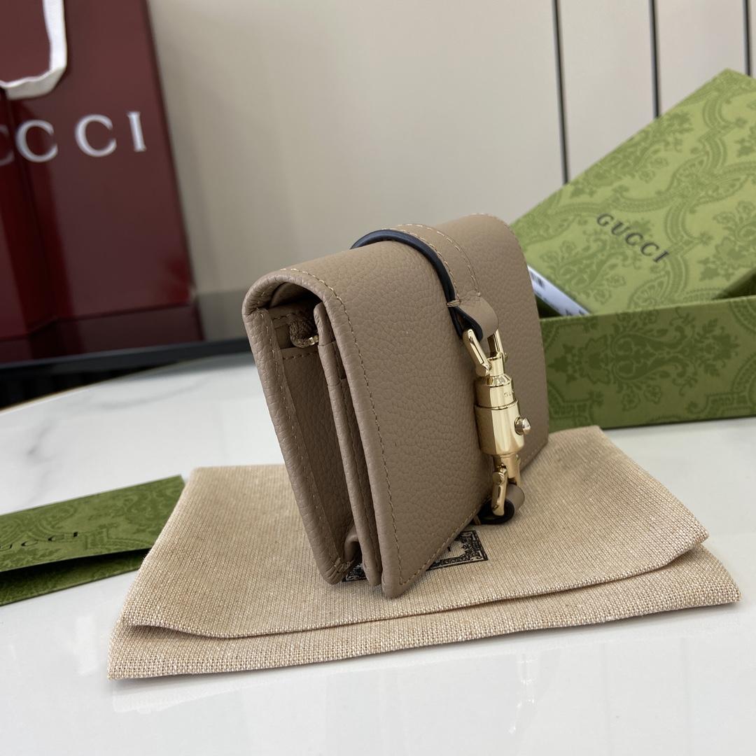 Gucci Jackie 1961 Card Case Wallet - FashionPlug