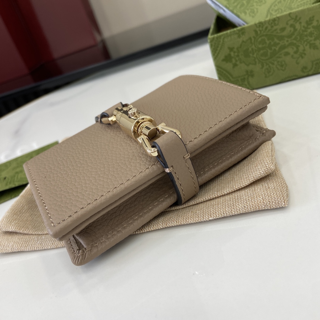 Gucci Jackie 1961 Card Case Wallet - FashionPlug