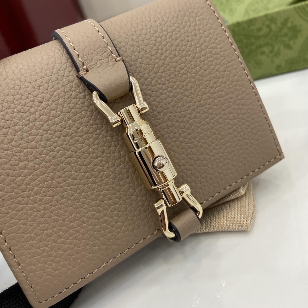 Gucci Jackie 1961 Card Case Wallet - FashionPlug
