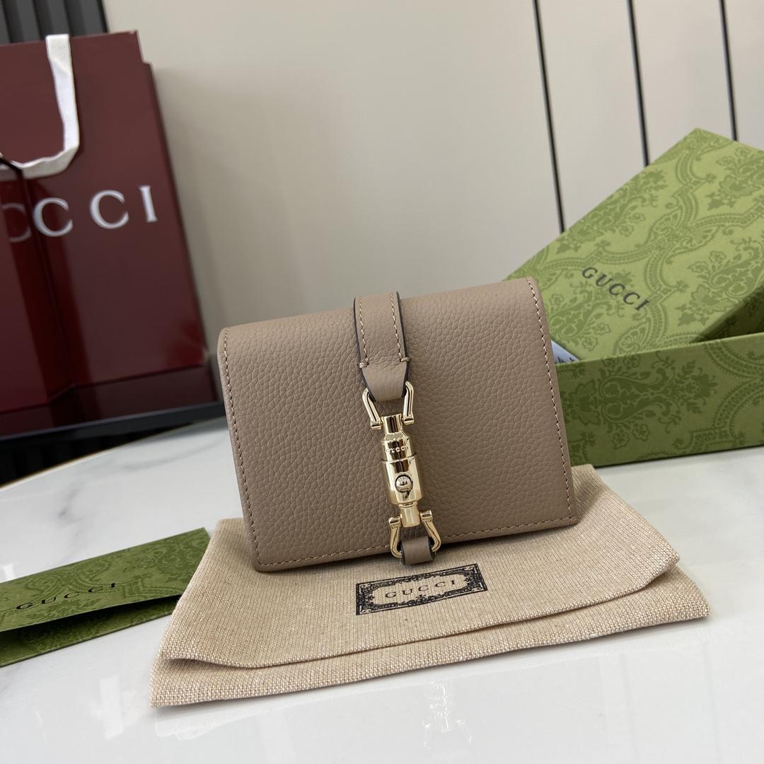 Gucci Jackie 1961 Card Case Wallet - FashionPlug