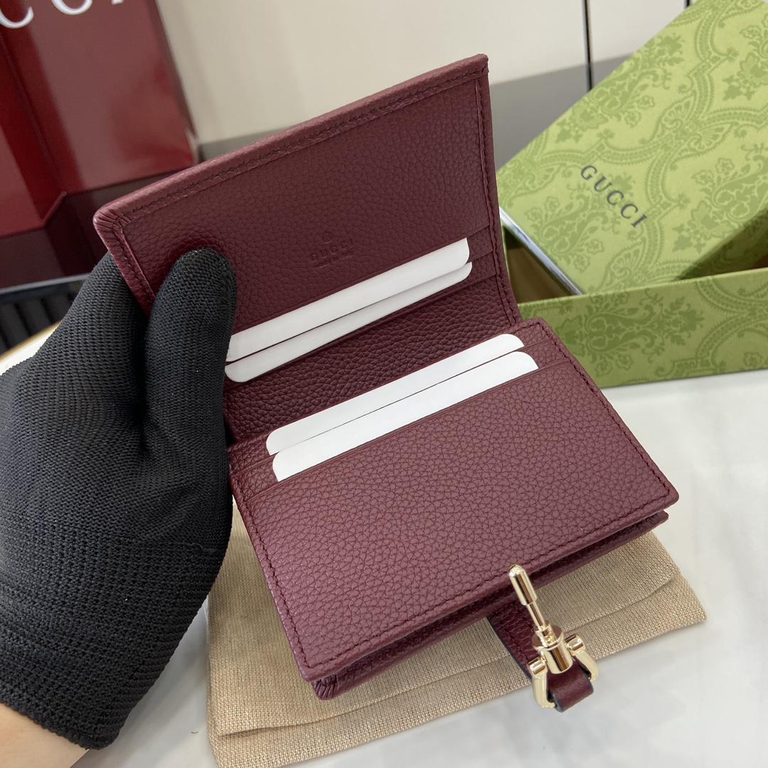 Gucci Jackie 1961 Card Case Wallet - FashionPlug