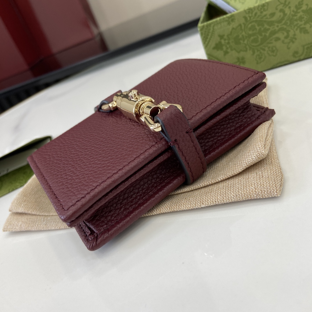 Gucci Jackie 1961 Card Case Wallet - FashionPlug