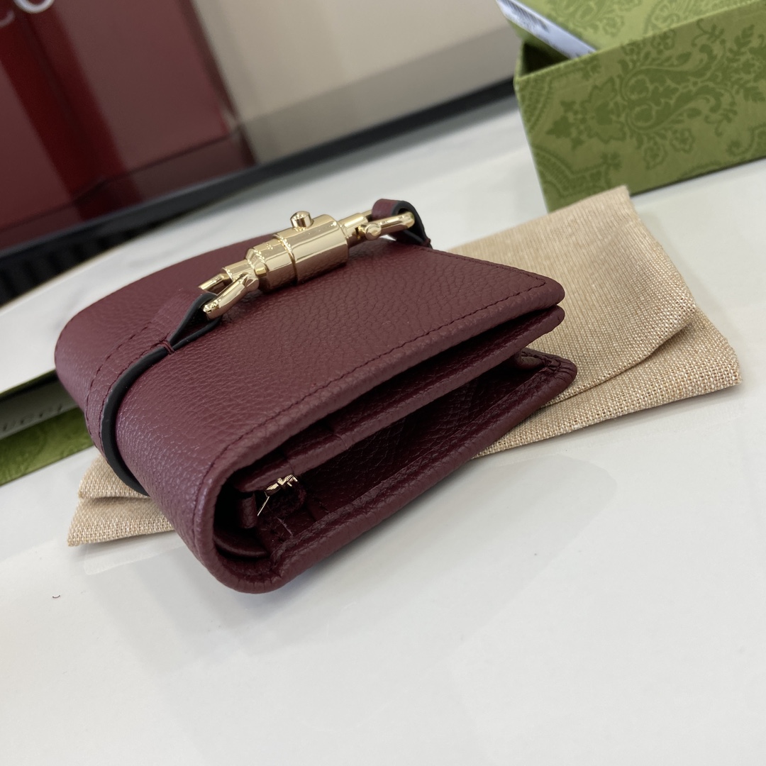 Gucci Jackie 1961 Card Case Wallet - FashionPlug